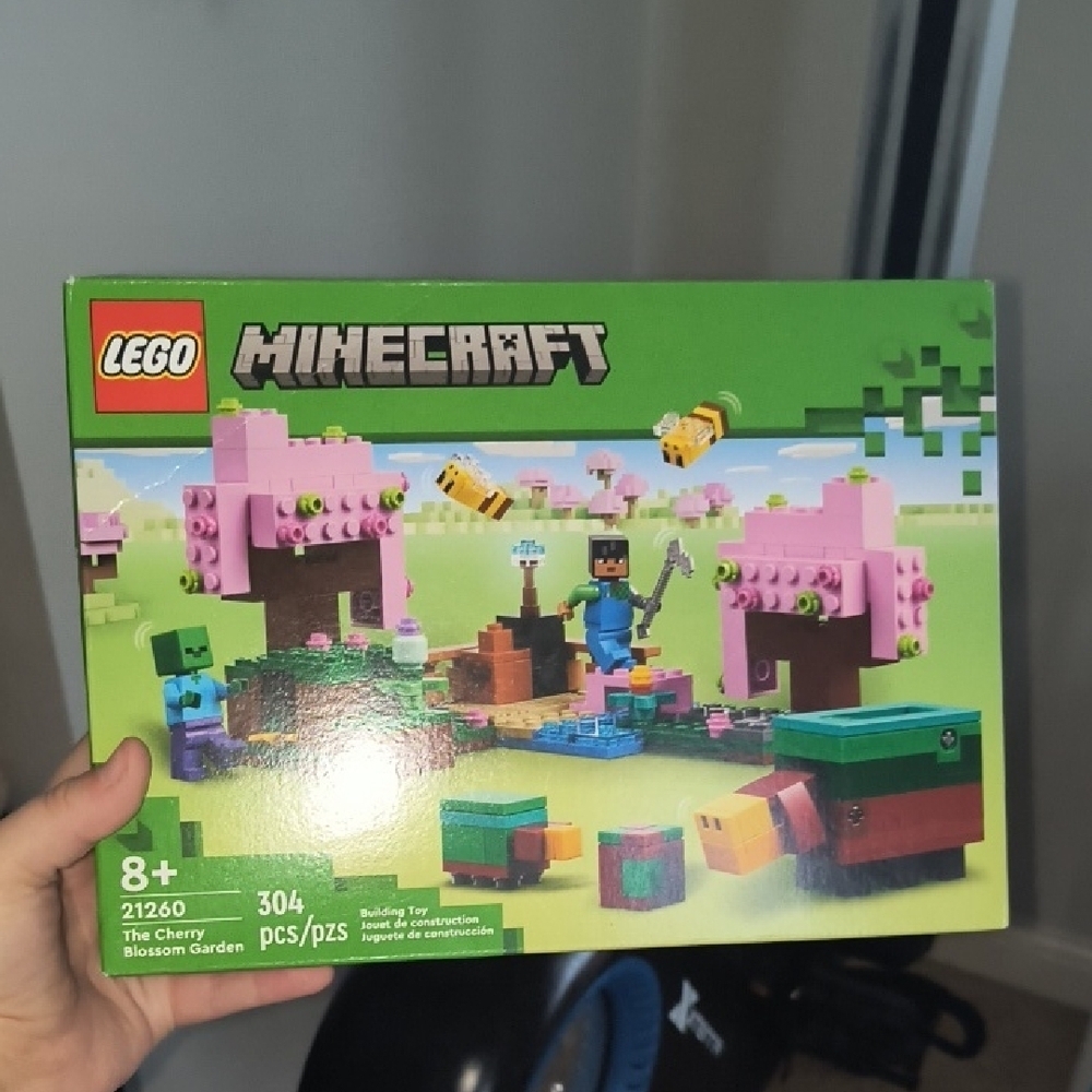 LEGO Minecraft Cherry Blossom Adventure Set